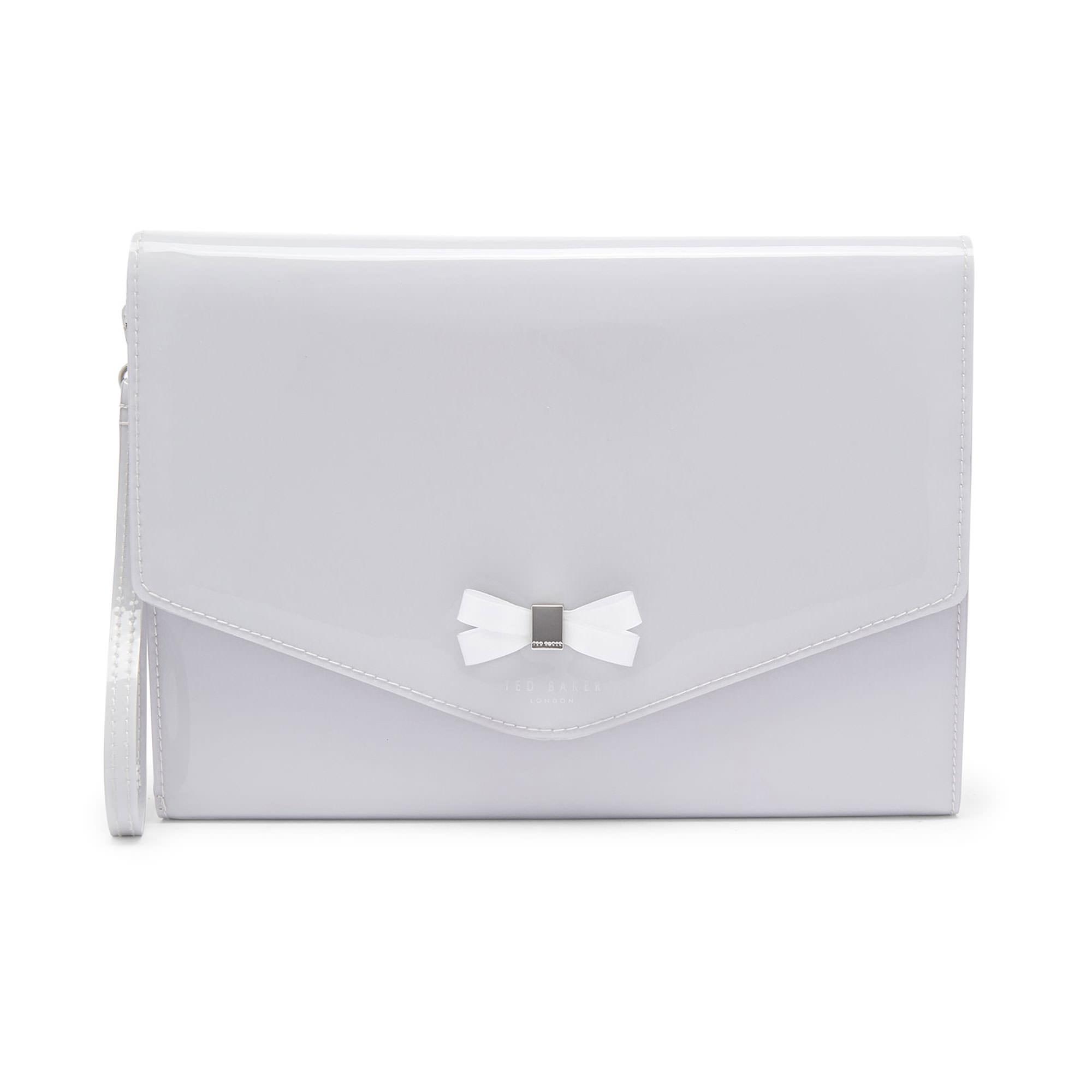Canei Bow Detail Envelope Pouch